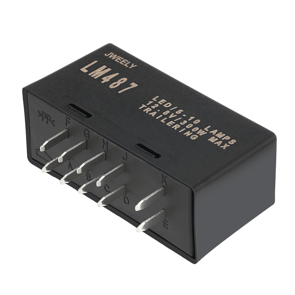 JWEELY LM487 LED flasher relay module ready for GM installation