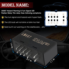 OEM replacement numbers 10383321 15231201 15764135 on the relay