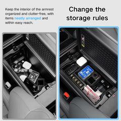 JWSIROU easy-install center-console organizer fits in seconds for immediate use