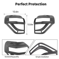JWWY two-piece set provides full tail light protection for 4Runner