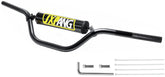 JXPANG 7/8 inch handlebars in black finish for dirt bikes, smooth throttle control.