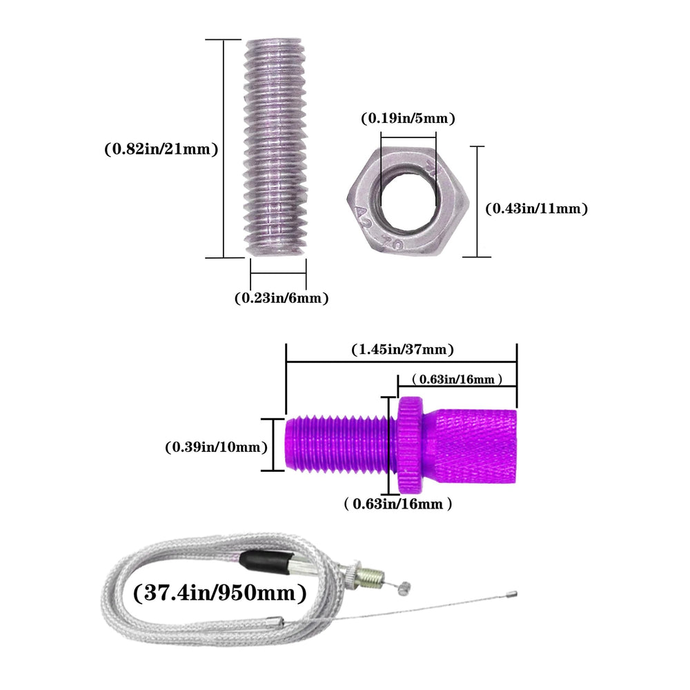JXPANG packaging includes grip, screws, and 950mm cable for fast installation.
