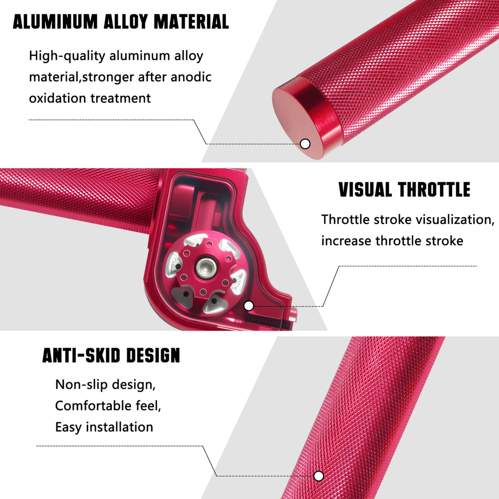 JXPANG quick-twist grip side profile showing refined finish for durability