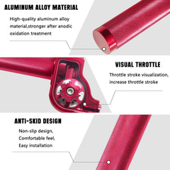JXPANG quick-twist grip side profile showing refined finish for durability