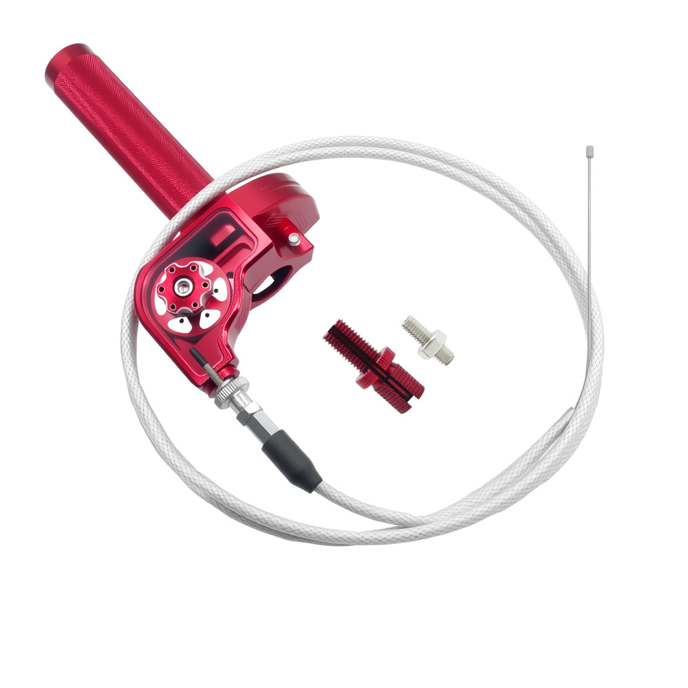 JXPANG throttle grip 7/8 inch with CNC aluminum for smooth, precise throttle control