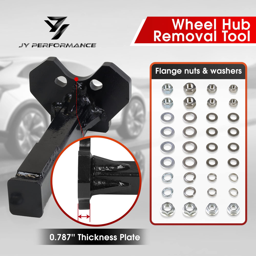 JY PERFORMANCE 8629 handles 5, 6, and 8 lug hubs with ease