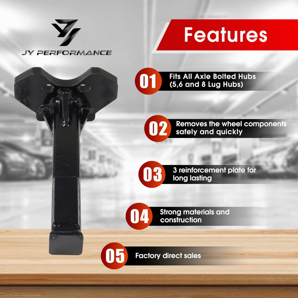 JY PERFORMANCE 8629 steel construction for durable hub removal performance