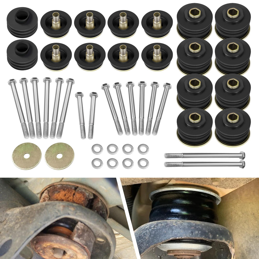 JY PERFORMANCE KF04060BK kit packaging for Ford mounting set.