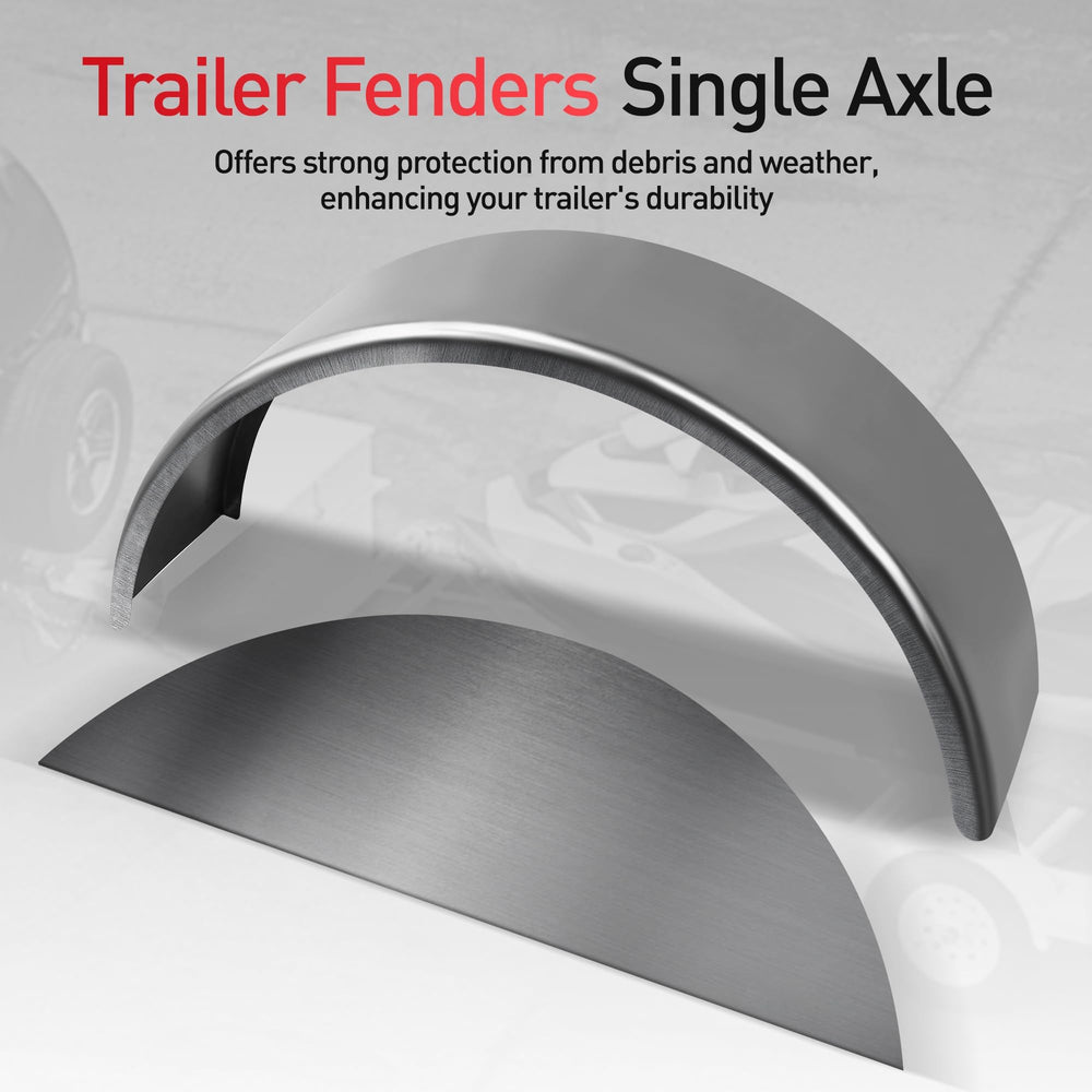JY PERFORMANCE fender back-plate separate design enables flexible mounting