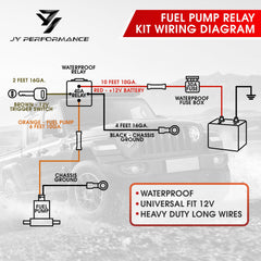 JY PERFORMANCE installation diagram aids quick, accurate wiring setup