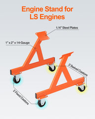 JY Performance LS cradle mounted engine showing stable support during maintenance