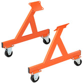 JY Performance LS engine stand cradle front view for secure engine storage