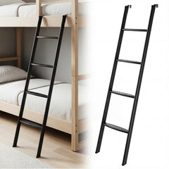 JY PERFORMANCE RV bunk bed ladder with 50-inch height and anti-slip steps for safe climbing.