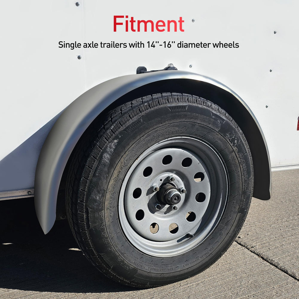 JY PERFORMANCE steel trailer fender durability withstands tough road conditions