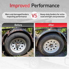 JY PERFORMANCE trailer fender-backer protects wheels from debris