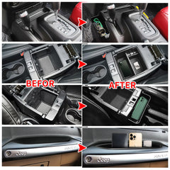 Jyduo back-seat hanging box offers extra space for passengers.