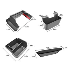 Jyduo center-console installation tips show easy, tool-free mounting.