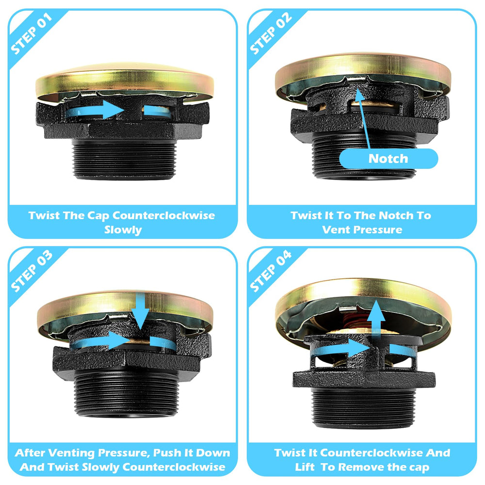 Spring-loaded gasket on JYINCPED cap seals to minimize leaks