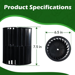 JYINCPED 1472A1191 blower wheel on Mach 8 with balanced operation.
