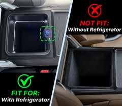 Anti-slip base keeps items secure in the JYMAOYI Range Rover refrigerator organizer