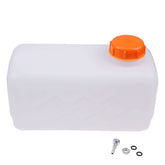 JZGRDN plastic water tank closeup, durable 5.5L design for car heater compatibility.