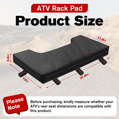 JZHLLA rack pad zipper cover enables quick removal for cleaning