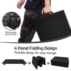 JZHLLA folded mat stores compactly at 12x16x5 inches.