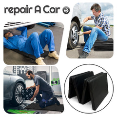 JZHLLA portable mat ideal for garage and outdoor tasks.