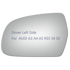 JZSUPER driver left mirror glass for Audi A3/A4/A5 offering easy replacement