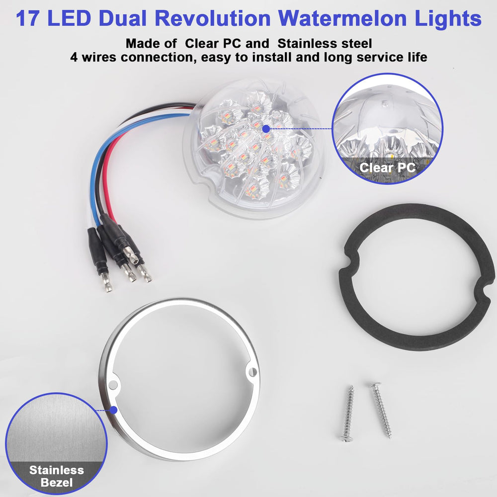 JZYZQBX IP67 waterproof design protects lights in harsh weather.