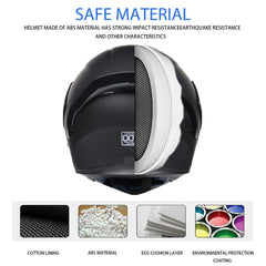 JZZLSJT DOT-certified helmet emphasizes road-legal safety standards.