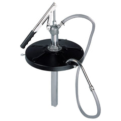 K Tool International 73993 lever-action pump in use for quick oil transfer