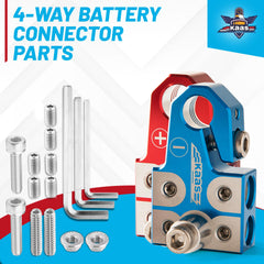 Kaas compatible with AGM, GEL, WET, and MF lead batteries.