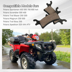 Kabing brake pad assembly for Polaris Xpedition 325, easy installation with OEM-like fit