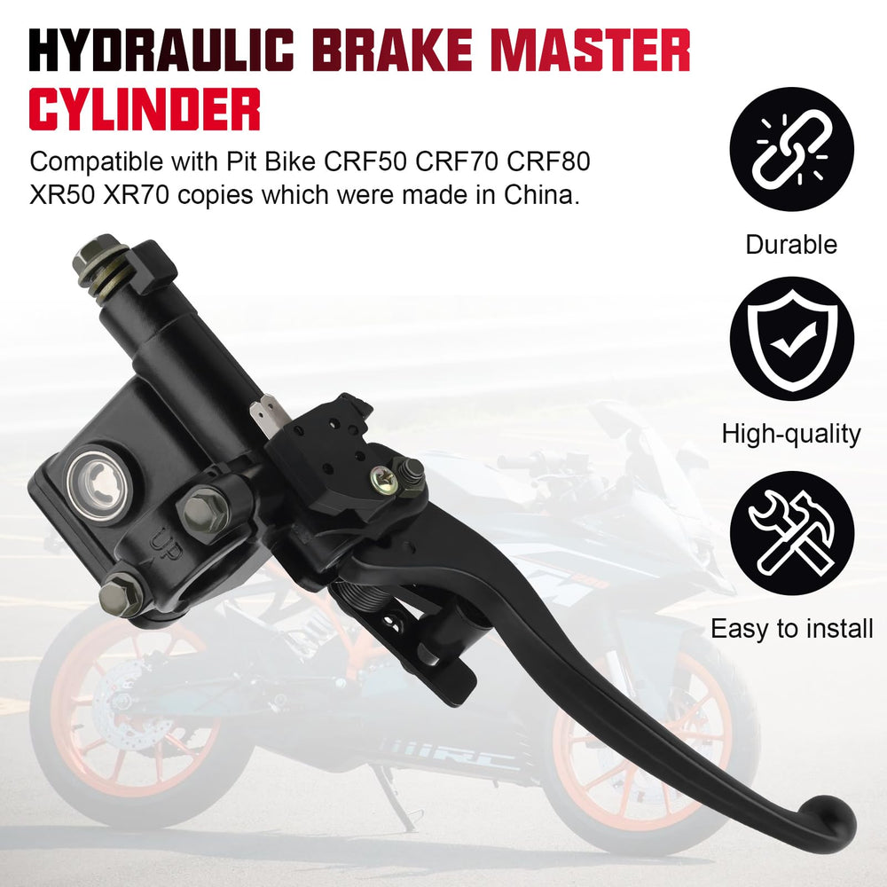 Kabing smooth push feel improves braking control.