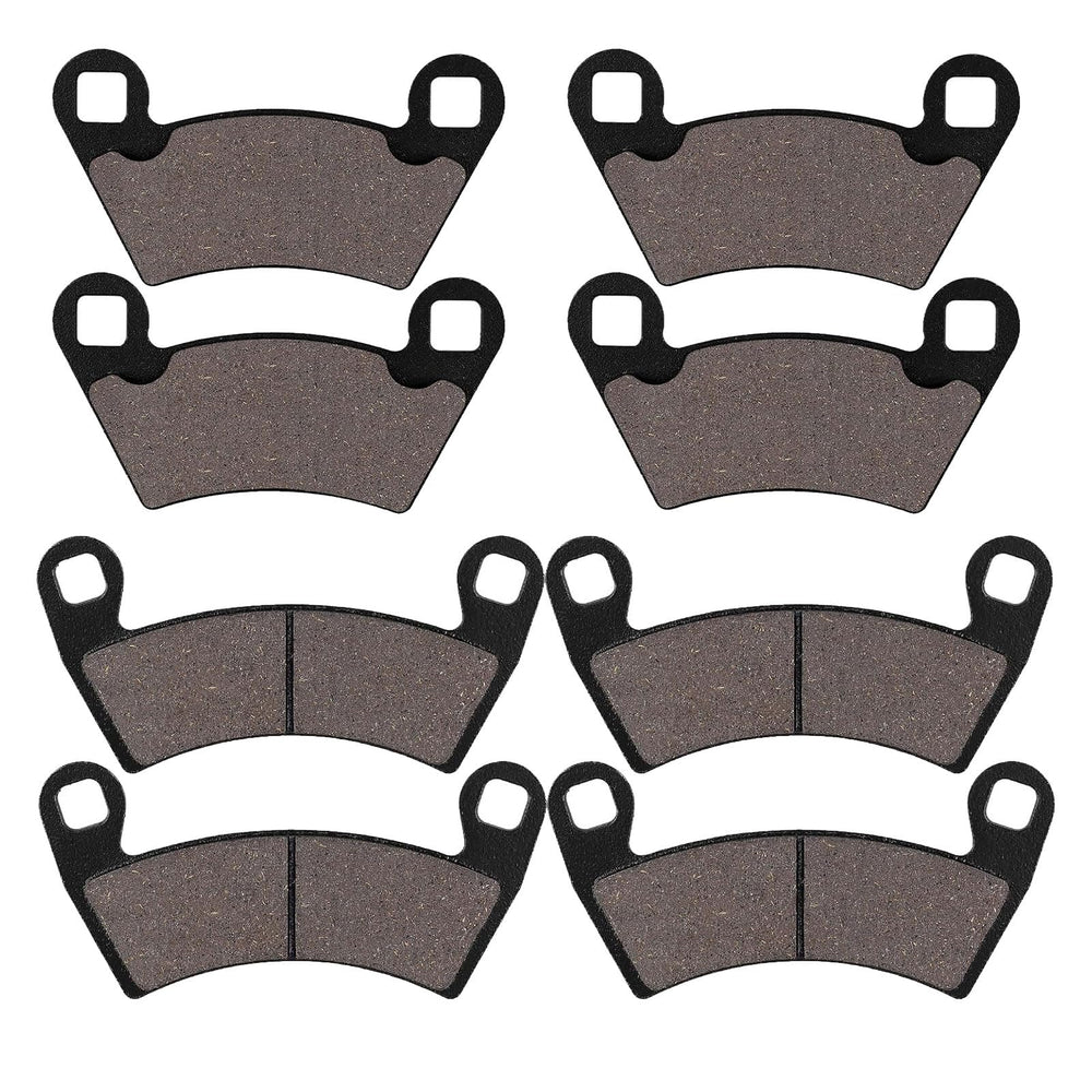 Kabing front brake pads for Polaris Ranger 500-570 offer reliable stopping power on varied terrain.