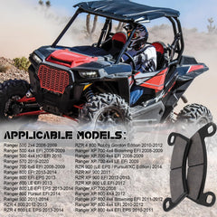 Kabing rear brake pads for Polaris RZR 900 deliver smooth modulation for confident stops.