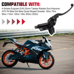 Kabing universal fitment covers 50cc to 250cc engines.