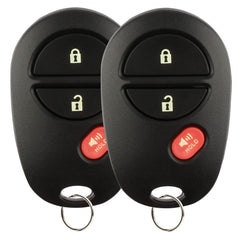 Kaboll key fob for Toyota Tacoma front view, enabling seamless replacement and reliable signal.