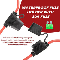KACOLA long wires provide flexible routing for stable fuel pump performance.