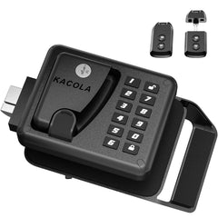 KACOLA RV door lock with backlit keypad for easy night access.