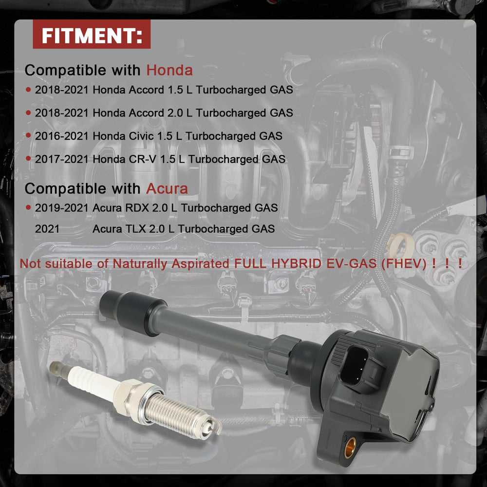 KacuYelin coil pack installed visual focus: direct plug-and-play compatibility
