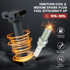 KacuYelin spark plug ceramic insulation improves performance in hybrid and high-mileage engines