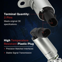 Kacuyelin VVT solenoid with electrophoretic coating resists oil corrosion
