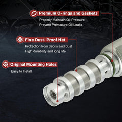Kacuyelin VVT solenoid with premium O-rings prevents leaks