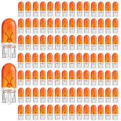 Kadiby 194A amber bulbs in a 100-pack for versatile automotive lighting