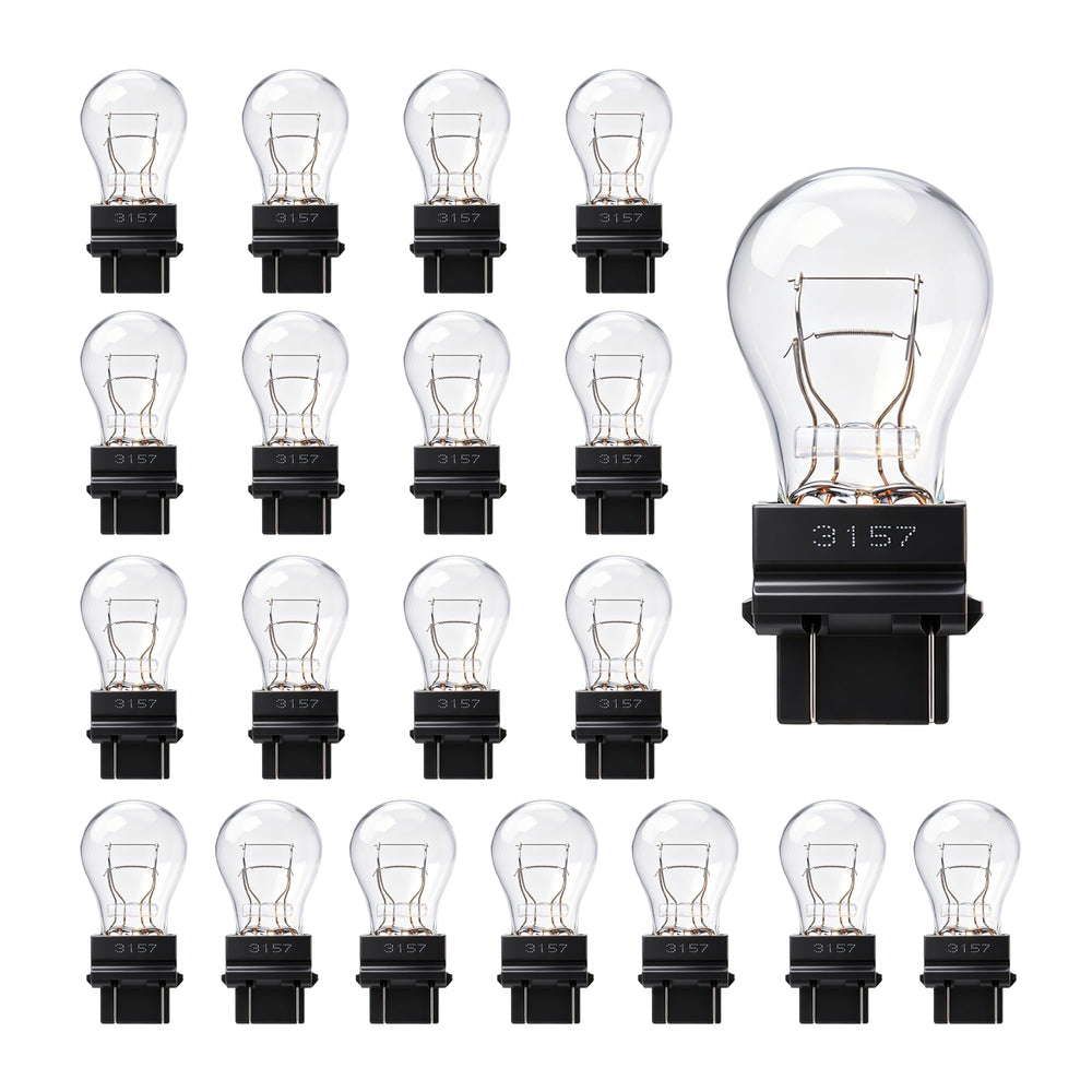 Kadiby 20-pack 3157 bulbs ready for reliable signaling and replacement.
