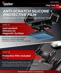 Kaedear firm hold arm design provides added grip and balance.