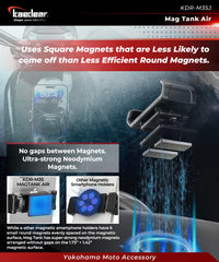 Kaedear protective sheet guards the device surface during mounting.