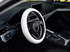 Kafek easy-install steering wheel cover requires no tools for quick setup